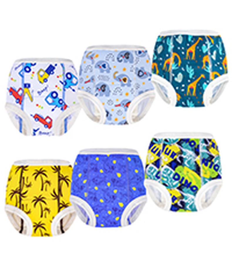 ALVABABY 2pcs Cloth Diaper Wet Dry Bags Waterproof Reusable with Two Zippered Pockets Travel Be detail