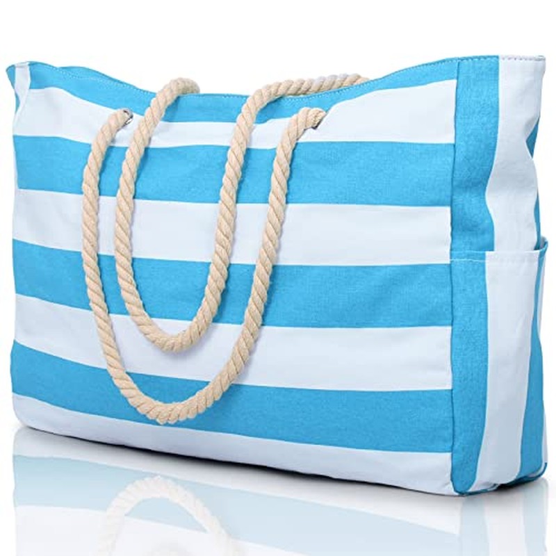 Beach Bags for Women Large Waterproof Beach Tote Bag Zipper Beach Bags Waterproof Sandproof