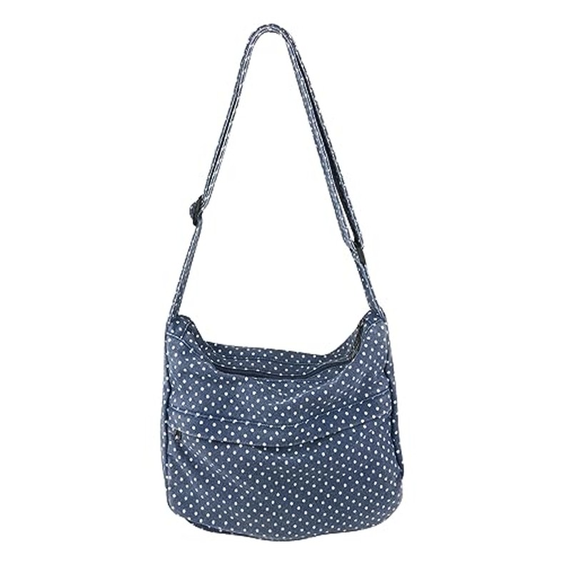 Canvas Casual Messenger Bag Hobo Crossbody Bag Canvas Shouder Tote Handbag for Women and Men detail