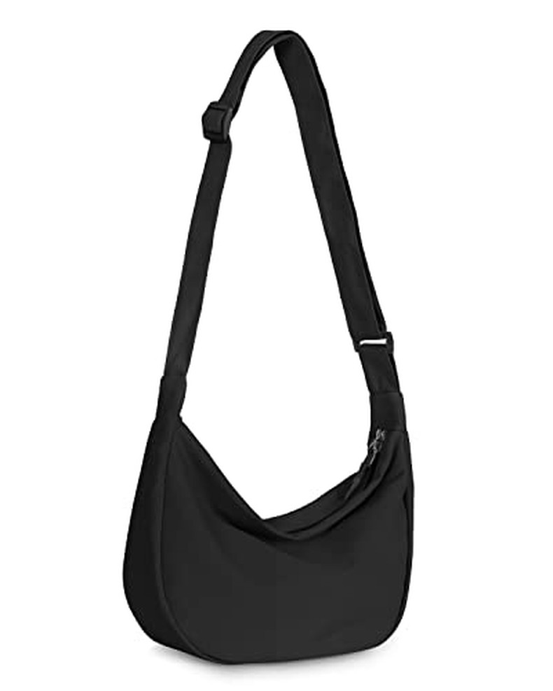 Crossbody Crescent Bag for Women Men, Crescent Bag with Adjustable Strap detail