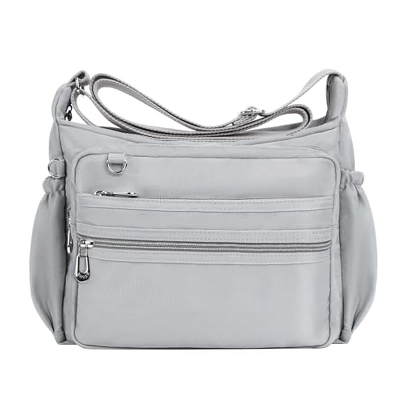 Crossbody Bag for Women Waterproof Shoulder Bag Multi Pockets Nylon Purse detail