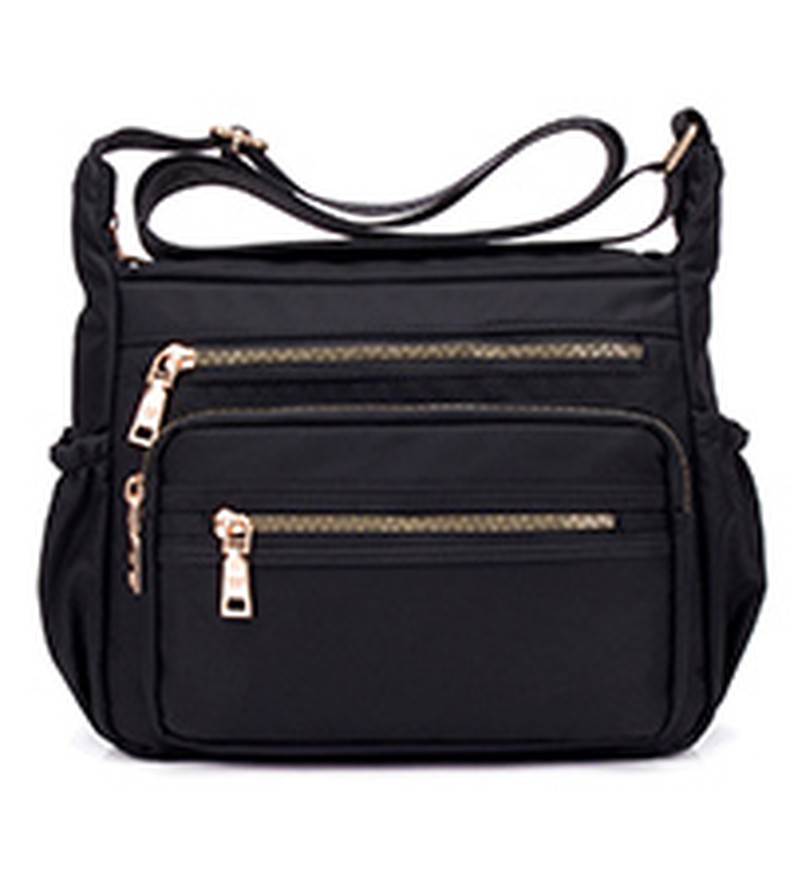 Crossbody Bag for Women Waterproof Shoulder Bag Multi Pockets Nylon Purse detail