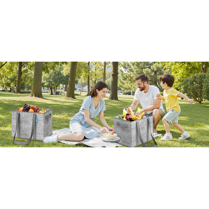 Reusable Grocery Bags，Foldable Shopping Tote Bags