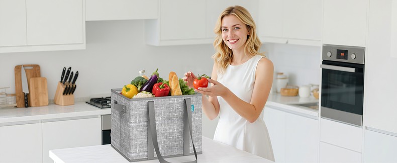 Reusable Grocery Bags,Foldable Shopping Tote Bags detail