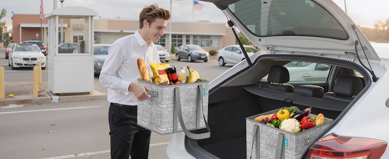 Reusable Grocery Bags,Foldable Shopping Tote Bags detail