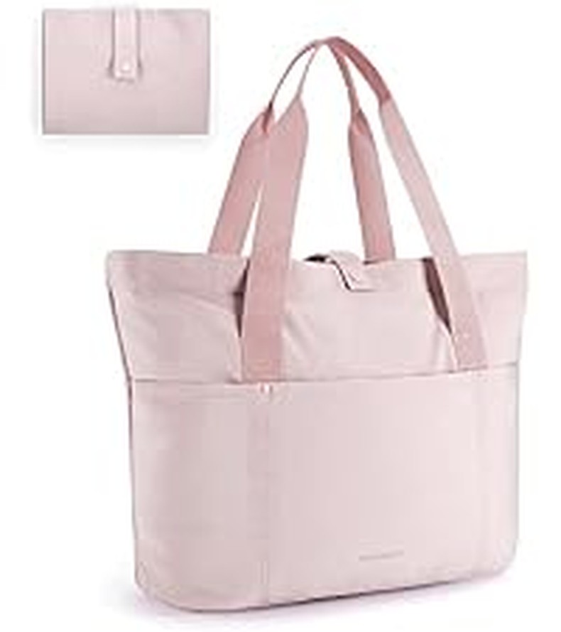 Foldable Tote Bag with Drawstring Bag, Tote Bag Shoulder Bag Top Handle Handbag for Travel detail