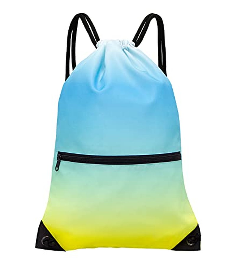 HOLYLUCK Drawstring Backpack Bag Sport Gym Sackpack detail