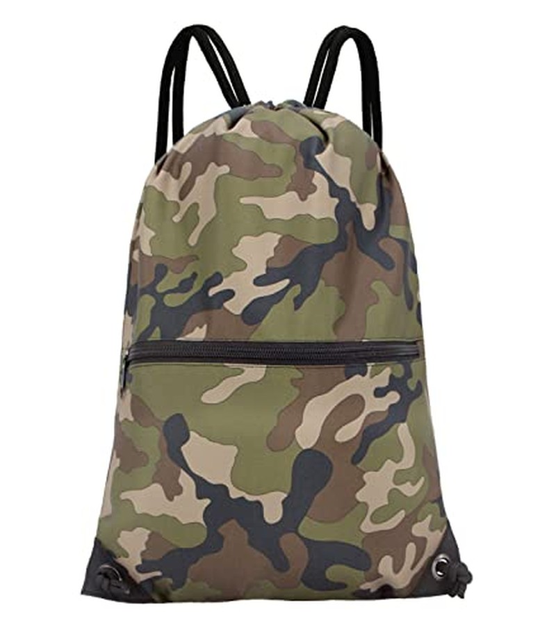 HOLYLUCK Drawstring Backpack Bag Sport Gym Sackpack detail