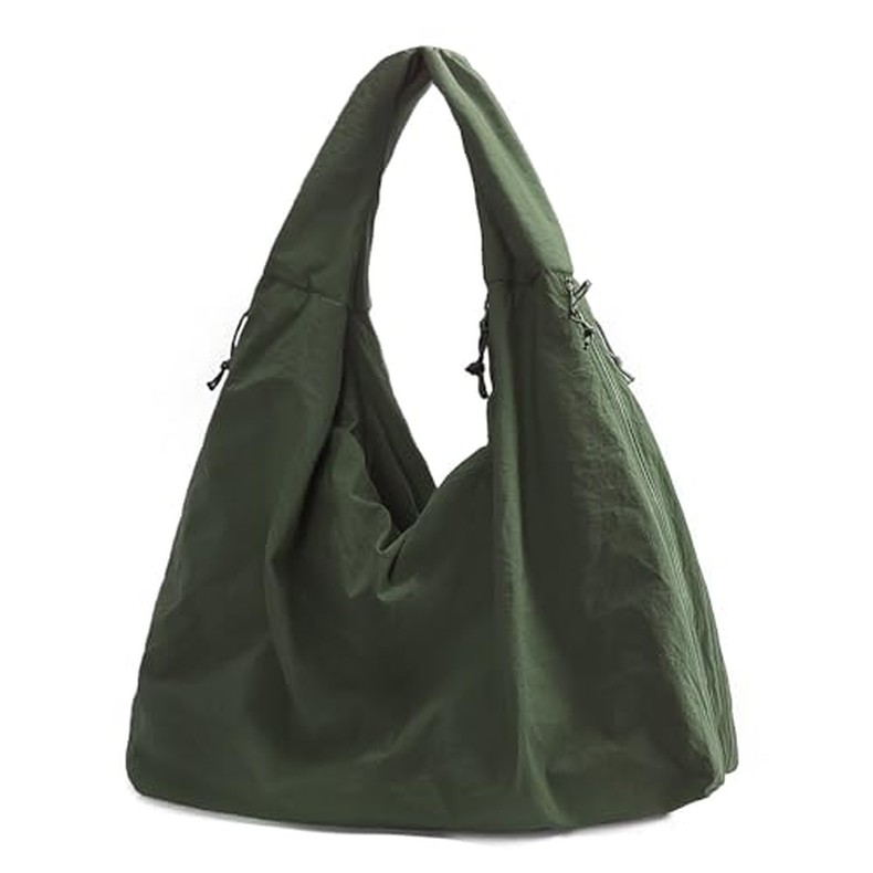 Large Nylon Hobo Bag Women Crescent Shoulder Bag Vintage Tote Bag Casual Shopper Handbag f detail