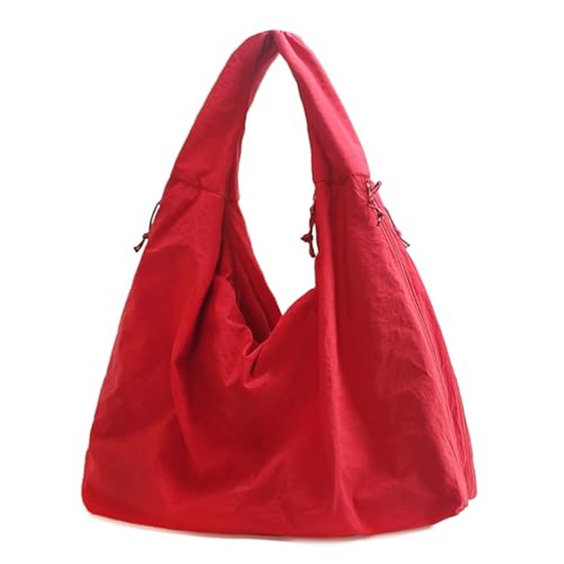 Large Nylon Hobo Bag Women Crescent Shoulder Bag Vintage Tote Bag Casual Shopper Handbag f detail