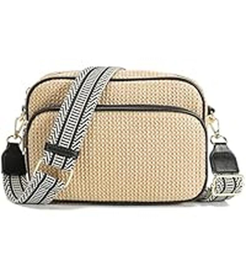 Lightweight Nylon Crossbody Bag for Women Small Quilted Shoulder Purse detail