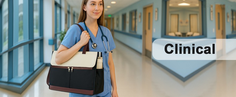 Lu.6_ Laptop Tote with Insulated Lunch Box Compartment for Nurse, Teacher Work Office Outdoor detail