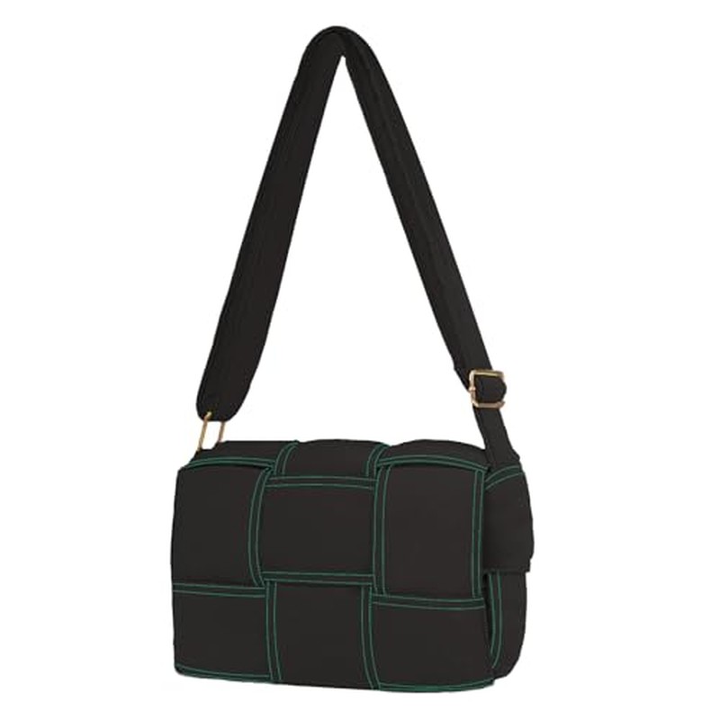NAARIIAN Puffer Crossbody Bag for Women, Lightweight Puffy Shoulder Bags with Adjustable Strap,Quilt