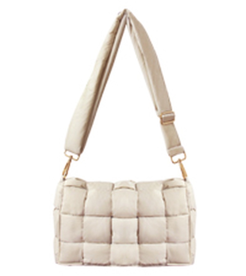 NAARIIAN Small Puffer Crossbody Bag for Women,Lightweight Quilted Woven Purse with Adjustable Strap detail