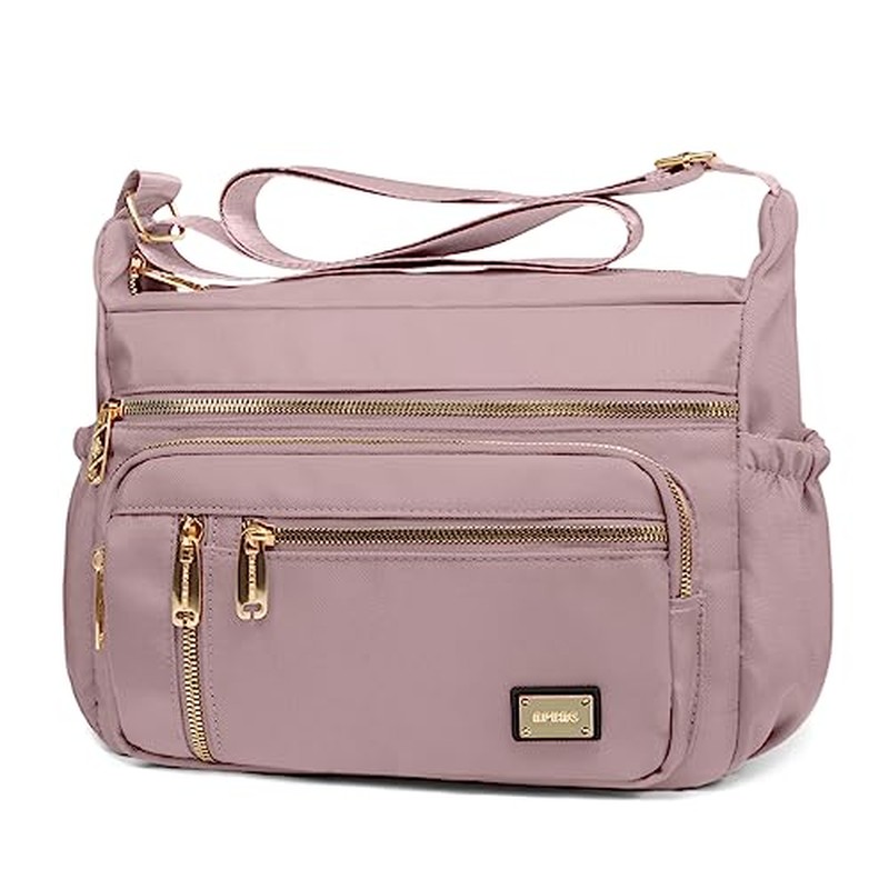 NPBAG Crossbody Bag for Women, Shoulder Purse Handbag Messenger Bag, Trendy Pocketbooks, Waterproof