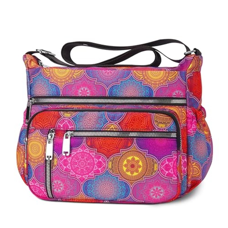 NPBAG Crossbody Bag for Women, Shoulder Purse Handbag Messenger Bag, Trendy Pocketbooks, Waterproof