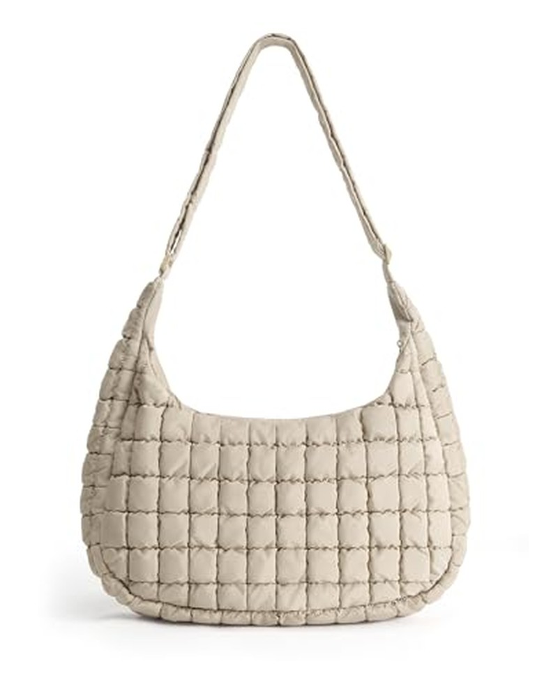 Quilted Crossbody Bags for Women, Travel Purses Hobo Shoulder Bag detail