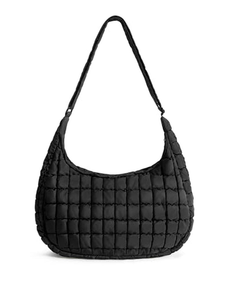 Quilted Crossbody Bags for Women, Travel Purses Hobo Shoulder Bag detail