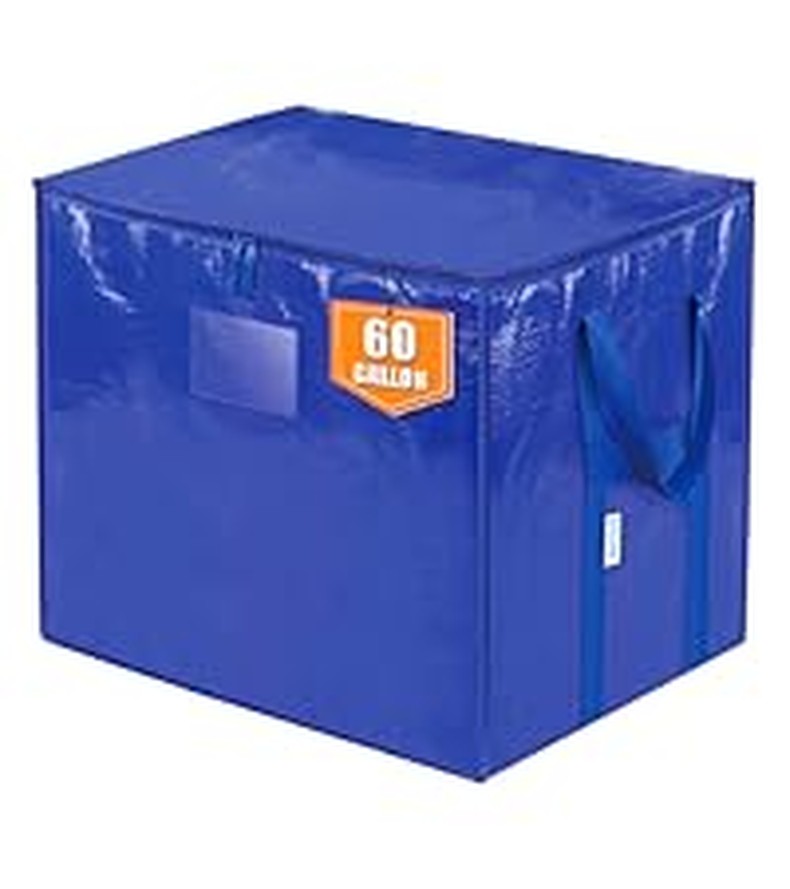 TICONN 6 Pack Extra Large Moving Bags Heavy Duty with Zippers & Carrying Handles, Durable Storage Ba detail