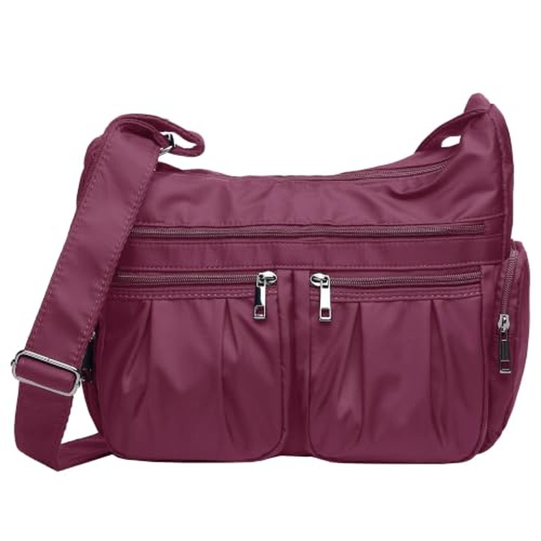 VOLGANIK ROCK Crossbody Purses for Women Shoulder Handbags Lightweight Waterproof Nylon Travel Bag L detail
