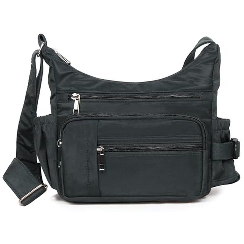 VOLGANIK ROCK RFID Anti Thief Crossbody Bag for Women Waterproof Shoulder Bag Messenger Bag Casual N