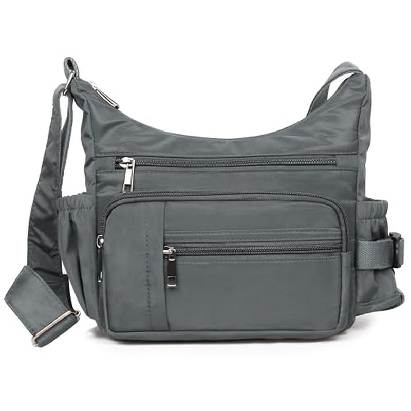 VOLGANIK ROCK RFID Anti Thief Crossbody Bag for Women Waterproof Shoulder Bag Messenger Bag Casual N