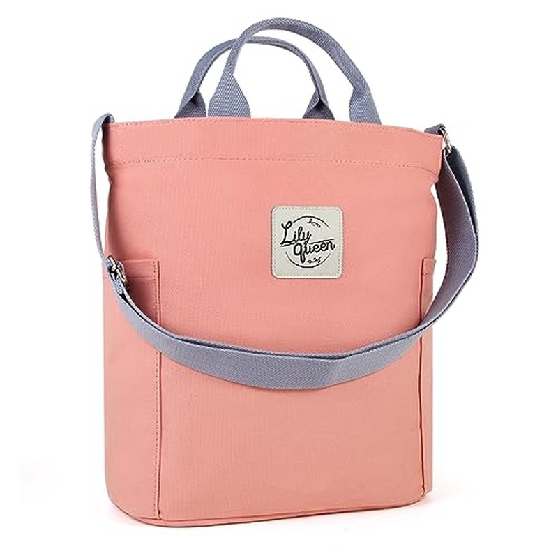 Women Canvas Tote Handbags Casual Shoulder Work Bag Crossbody