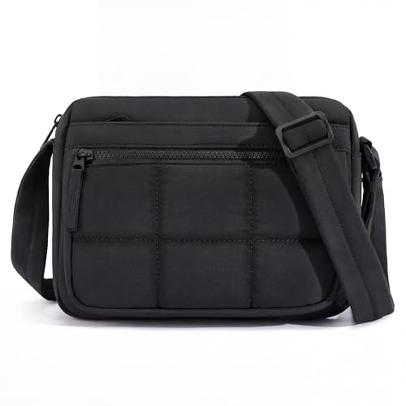 Women's Nylon Crossbody Bag, Puffy Lightweight Shoulder Purs