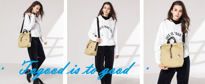 Canvas Crossbody Bag for Women Tote Handbag Slouchy Shoulder Bag