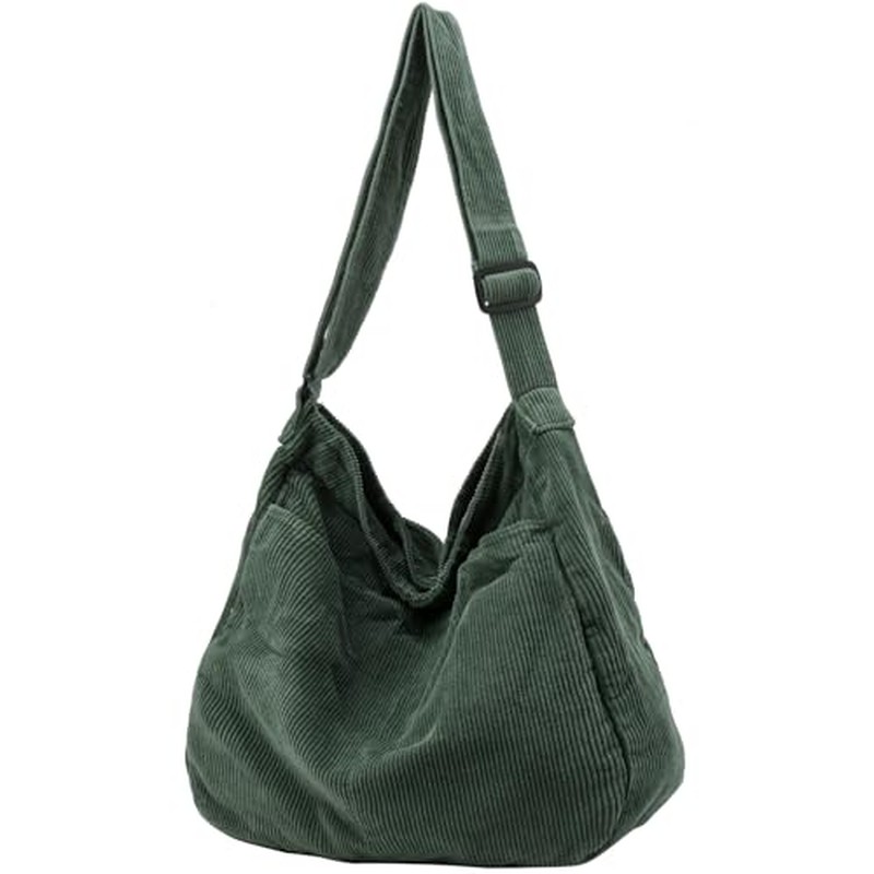 Canvas Tote Bag Casual Hobo Crossbody Shoulder Bag for Women and Men Large Purse Messenger Bag Trave