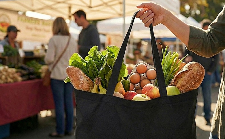 Extra Large Canvas Tote Bag