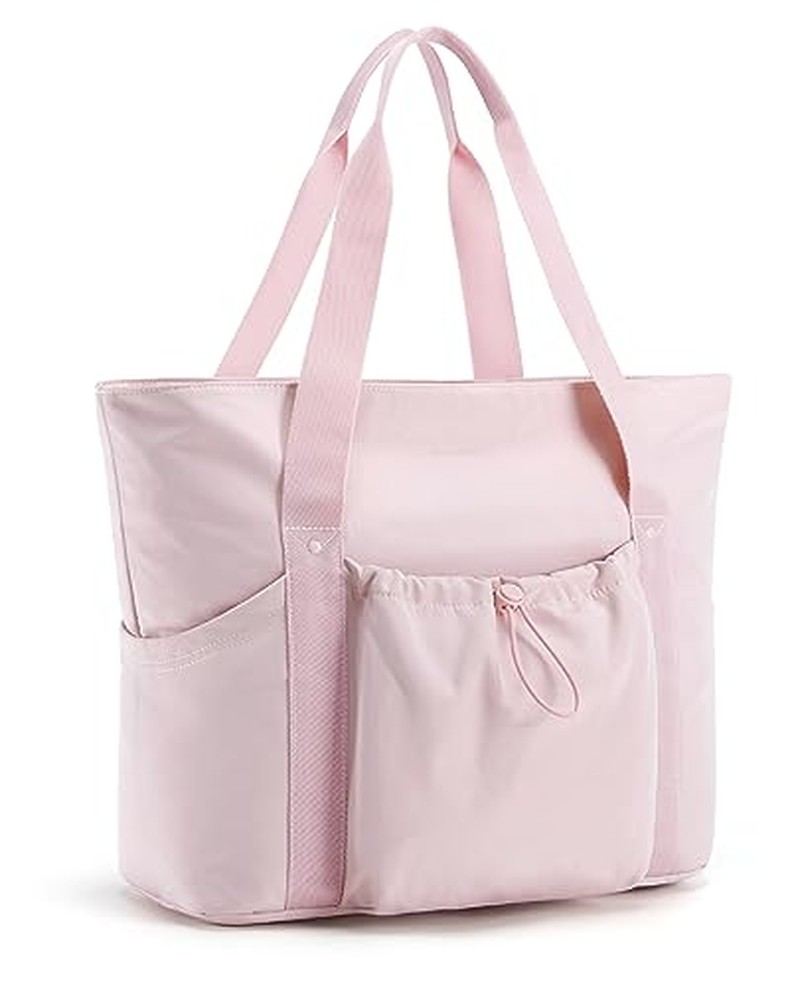 Foldable Tote Bag with Drawstring Bag, Tote Bag Shoulder Bag Top Handle Handbag for Travel,