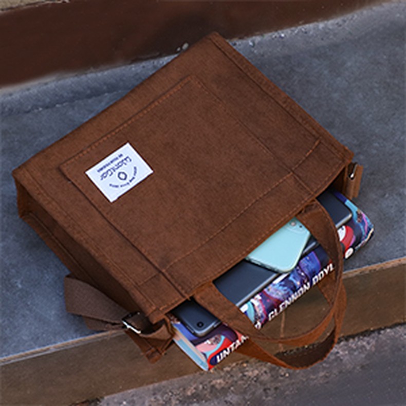 Tote Bag for Women, Corduroy Crossbody Bags Shoulder Handbag