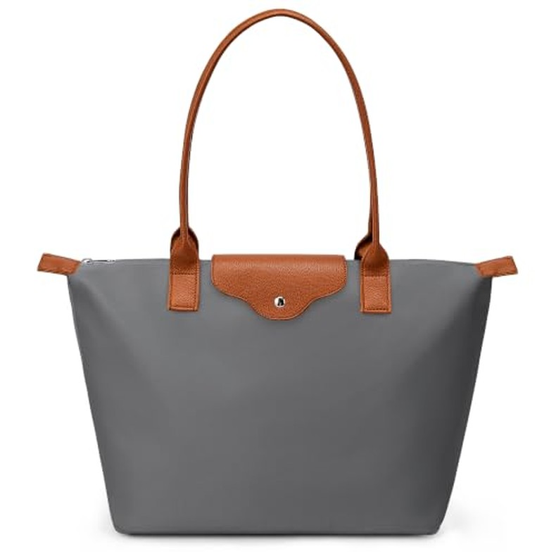 Tote Bag for Women Nylon Top-Handle Purse,Large Capacity Shoulder Hobo handBag with Zipper Le