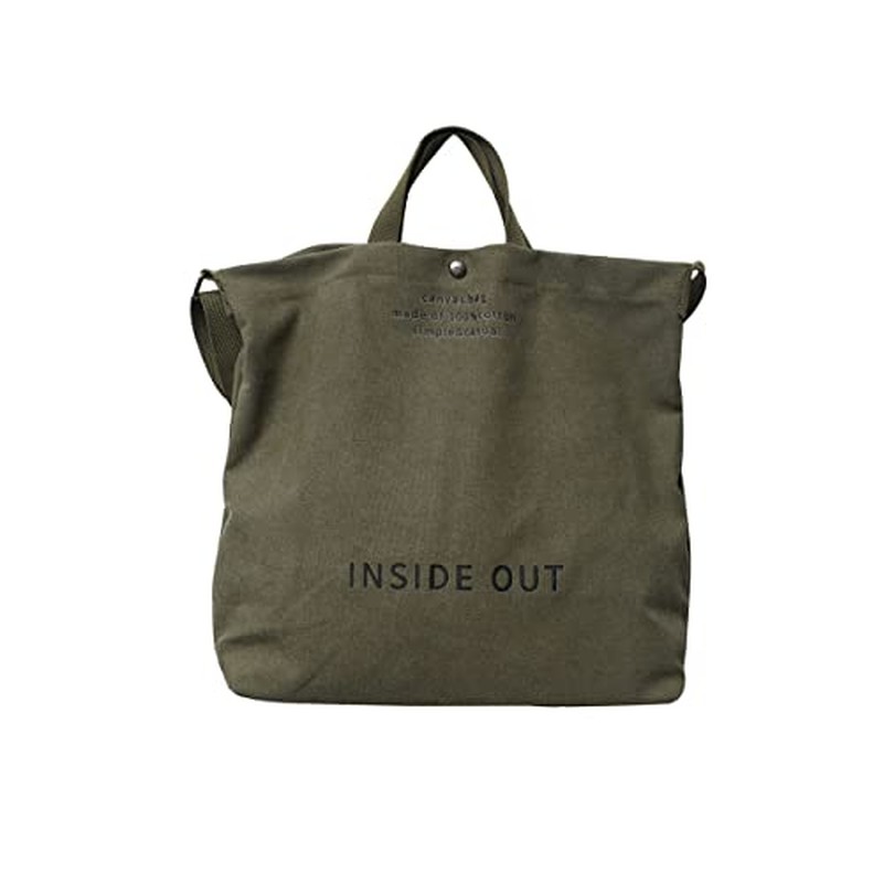 Women Canvas Tote Handbags Casual Shoulder Work Bag Crossbody Top Handle Bag Cross-body Handbags